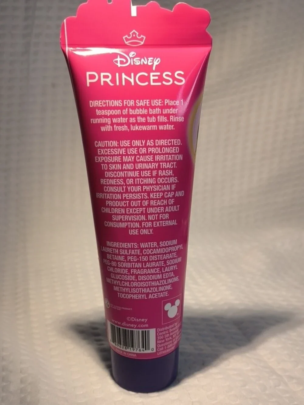 Disney Princess Pink Cherry Blossom Bubble Bath